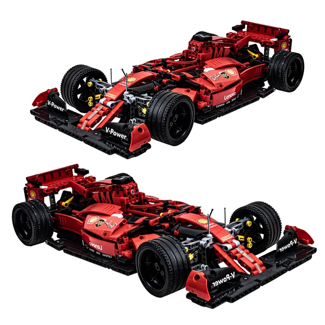 Technology 1099PCS City Sport Car Building Blocks Super Speed Racing Vehicle Model Classic Bricks Toys For Children Boys Gifts 2