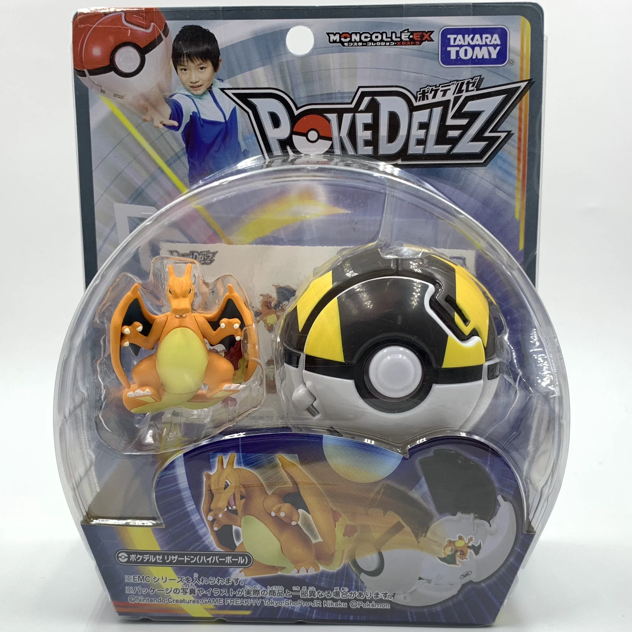 TAKARA TOMY Charizard Kyogre Покемон мяч + 1 шт Бесплатные крошечные фигурки внутри