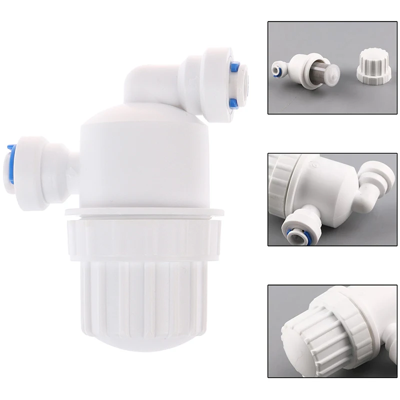 

1/4" Garden Water Filter Quick Access Micro-filter Purifier Front Mesh Connector