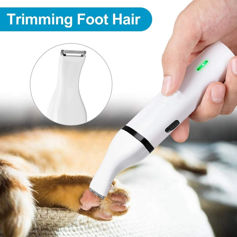  Dog Nail Grinder Professional Electric Pet Nail Trimmer Clippers with Stepless Regulation Dogs Cats