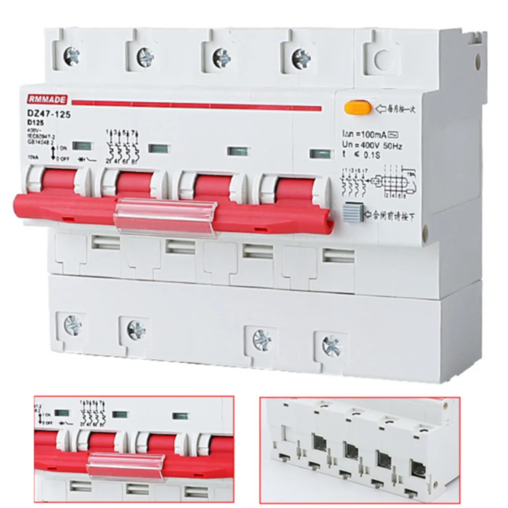 

Toggle Circuit Breaker Residual Current Plastic Overload Protection Professional Transfer Changeover Switch Heat Resistant Home
