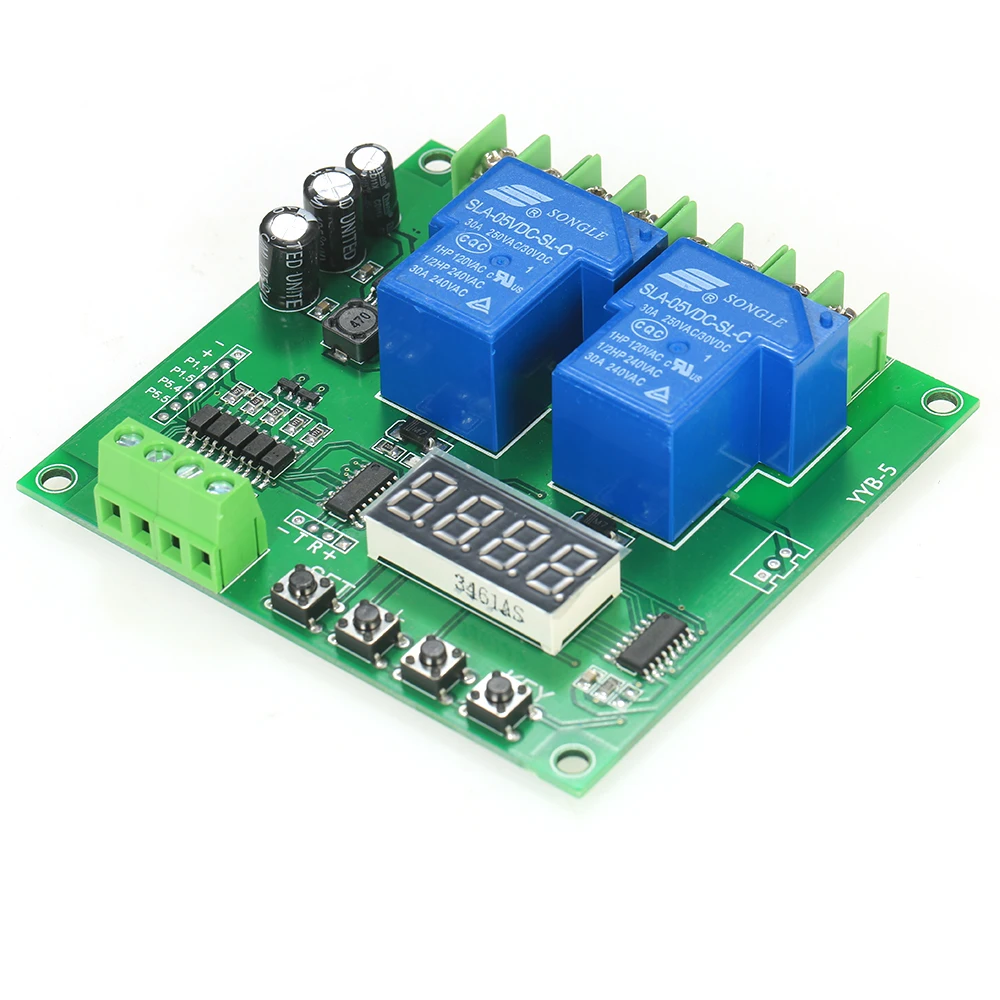 

Hot New 12V/24V 2-Channel Motor Driver Shield Board 30A LED Relay Module for Arduino Raspberry Pi