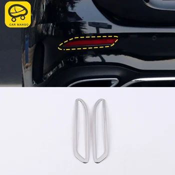 

CarManGo for Mercedes-Benz A-Class 2018 W177 V177 Car Rear Fog Lamp Light Trim Frame Sticker Cover Chrome Exterior Accessories