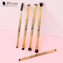 

DUcare 5Pcs Makeup Brushes Set Cosmetic Tools Eye Shadow Foundation Eyelashes Eyebrow Blush Blending Beauty MakeUp Brush Plastic