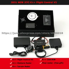 2021 original novo jiyi k + + v2 controle de vôo cpu dupla opcional evitar obstáculos radar especial agrícola zangão
