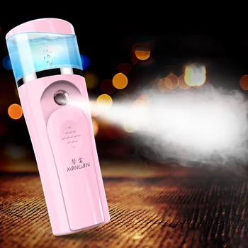 

Steam Face Nano Spray Cold Spray Machine Skin Moisture Detection Beauty Instrument Facial Humidification Artifact USB Power Bank