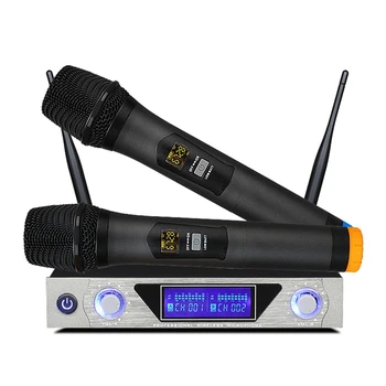 

Professional Handheld UHF Wireless Microphone Handheld Professional Microphone UHF868 KTV Microphone Wireless Microphone