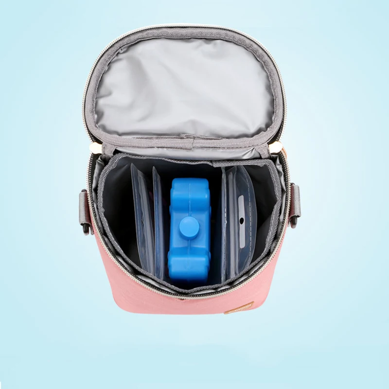 Mummy bag Handbag Shoulder Insulation Bags Food Thermal Bag baby Breast Milk cooler bag Fresh Keeping BNA015