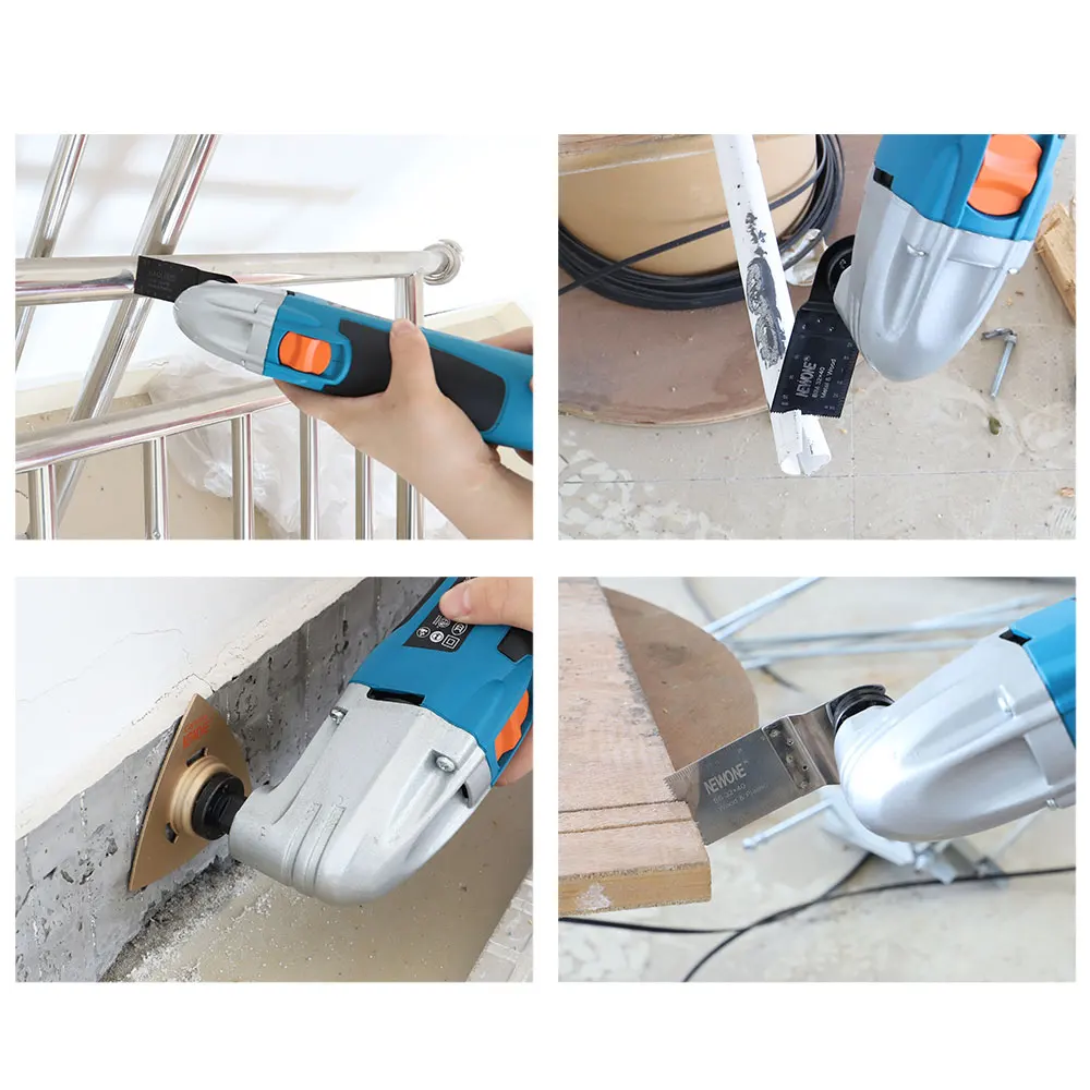 NEWONE 300W/350W/500W Oscillating Tool Multifunction Power Tool Electric Trimmer Renovator saw 3with handle,DIY home improvement 4