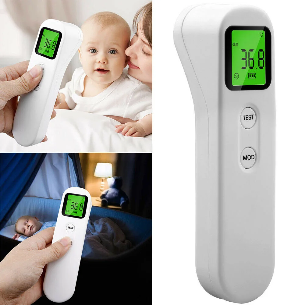 

Digital Display Forehead Multipurpose Handheld Ear Home Kids Baby Adult Fast Reading LCD Screen Infrared Thermometer Non