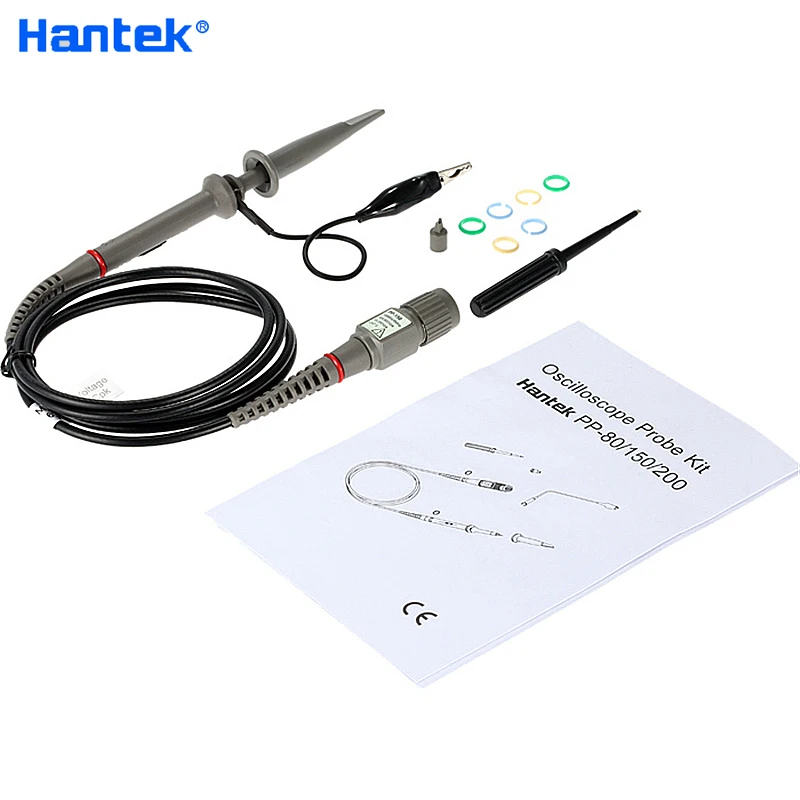 Hantek PP150 1PCE Oscilloscope Probes 100MHz 1X 10X Digital Multimeter
