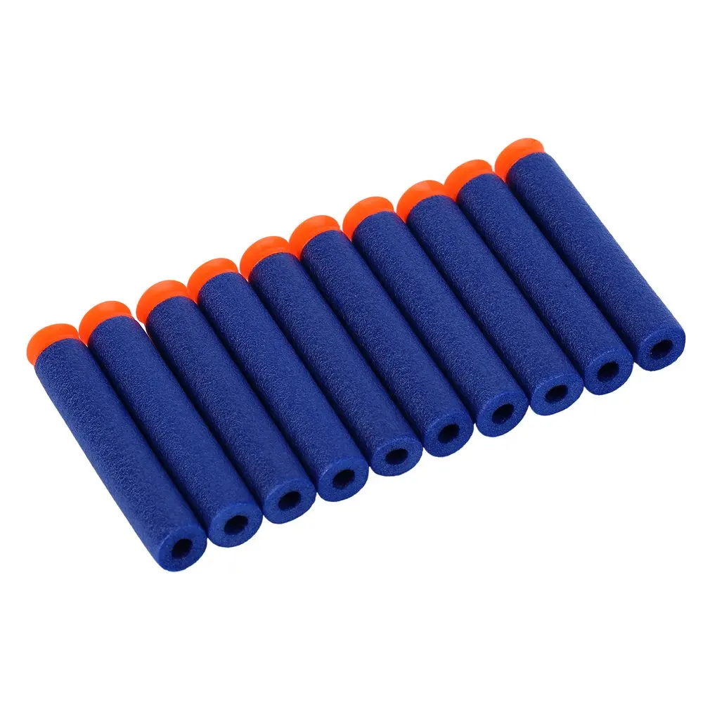 50/100/200 Pcs Light EVA Bullet Darts For NERF Belt Soft Gun Mask Wear Goggle Bullet Darts Elite Series Blasters Kid For Toy Gun