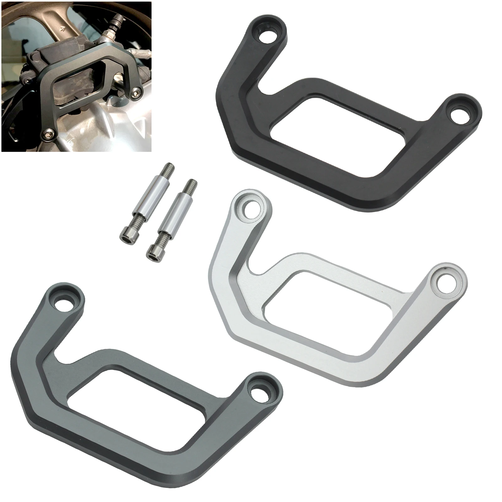 

Rear Brake Caliper Cover Guard Protector For BMW R1200GS Adventure 2006-2013 R NINET Scrambler 2017-2019 Motorcycle Aluminum