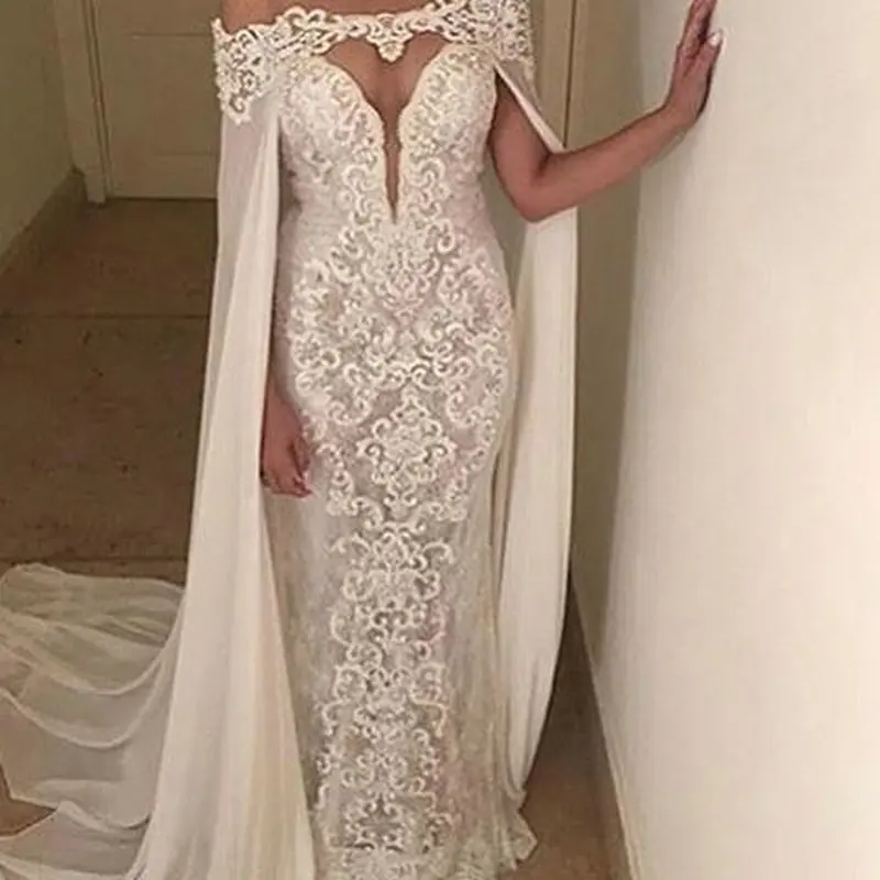 

IMG811 Fashionable Strapless Lace Wedding Dress Luxury Design Romantic Bridal Gown 2019 Latest Design White Dress Custom Made