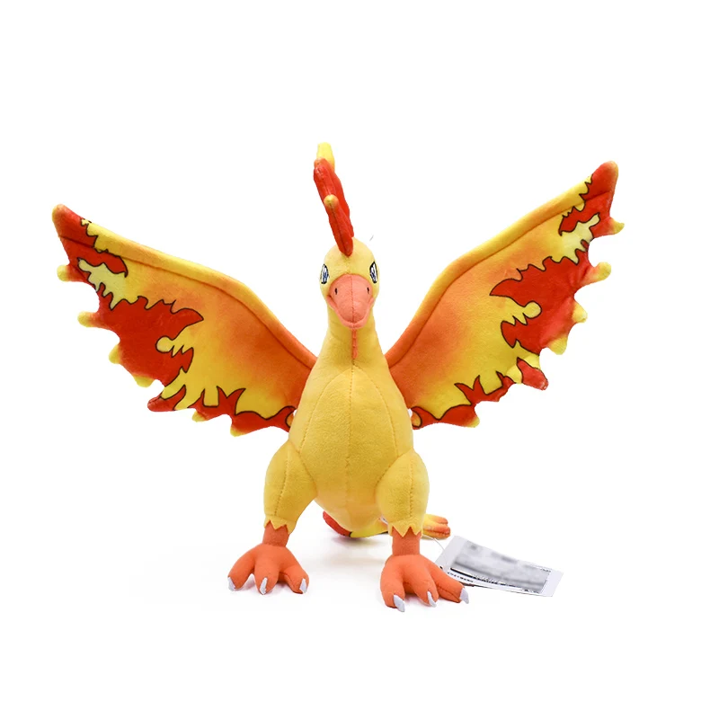 Takara Tomy Pokemon плюшевая игрушка Moltres милый персонаж чучела ледяная Птица Животные Kawaii кукла для детей подарок мультфильм Peluche игрушка