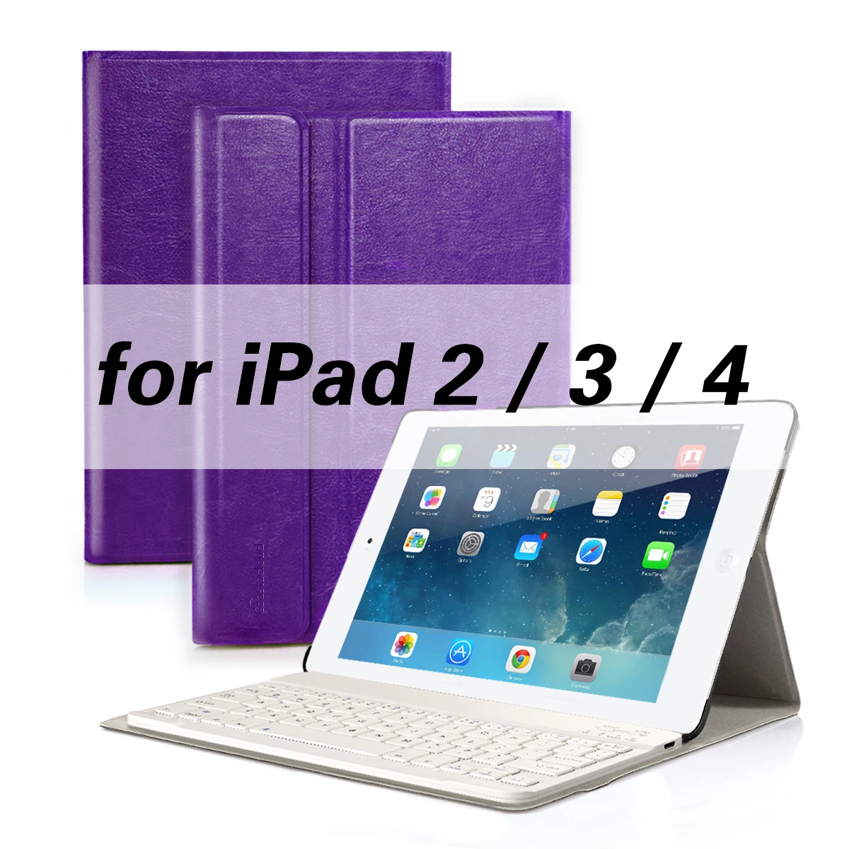 iPad 2 3 4 Smart Keyboard Чехол для iPad 9,7 для iPad 2/3/4, iPad Air 2 iPad Pro 9," Bluetooth клавиатура чехол с подставкой Чехол - Цвет: iPad 2 3 4