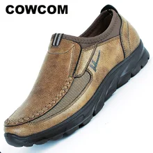 COWCOM/Осенняя обувь; Мужская обувь; дышащая повседневная спортивная обувь; обувь на платформе; обувь больших размеров; Мужские модельные туфли; 48 YDB