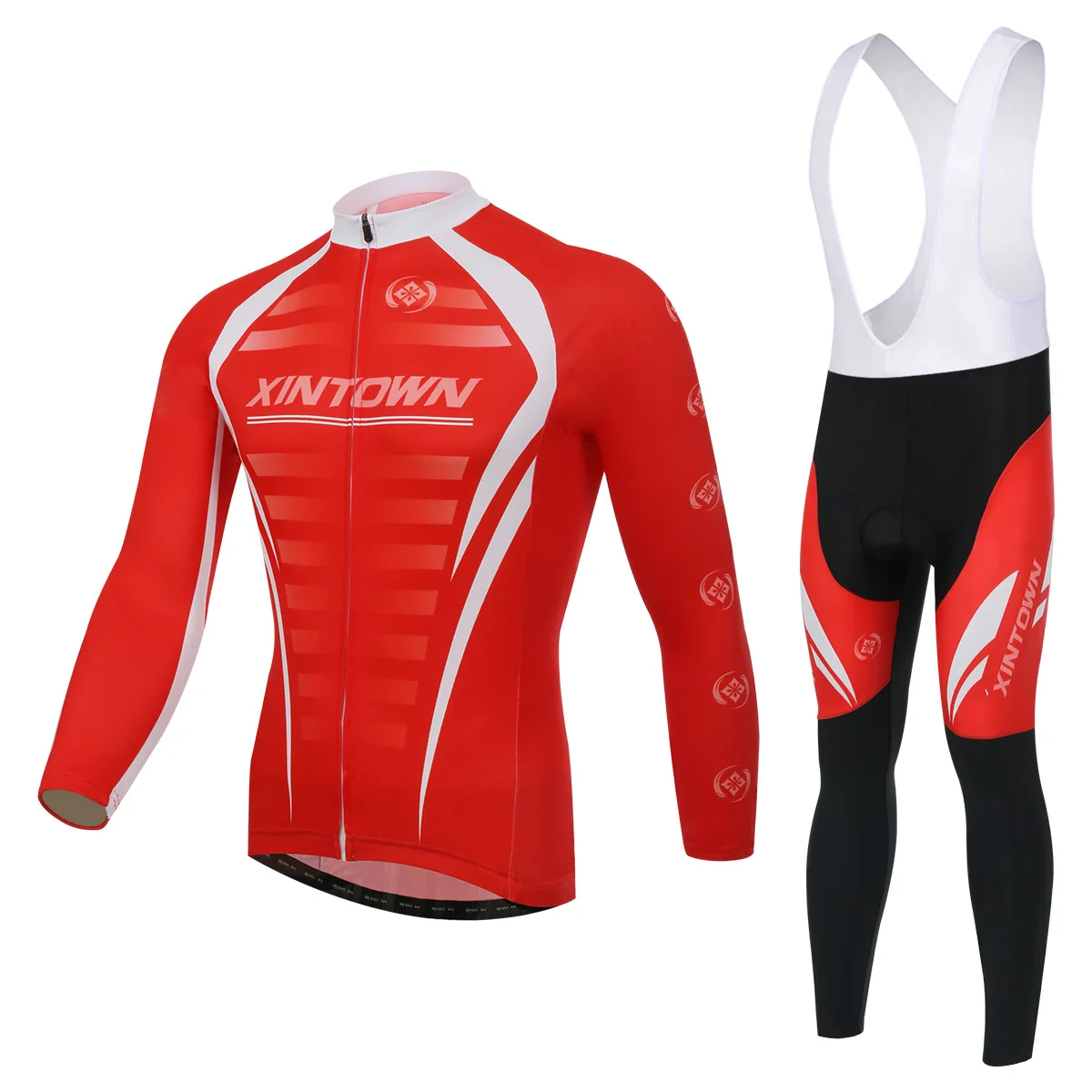

Xintown Blast Lightning Riding Clothes Long-sleeve Suit Cyclist Coat Spring And Autumn New Style Cycling Jersey