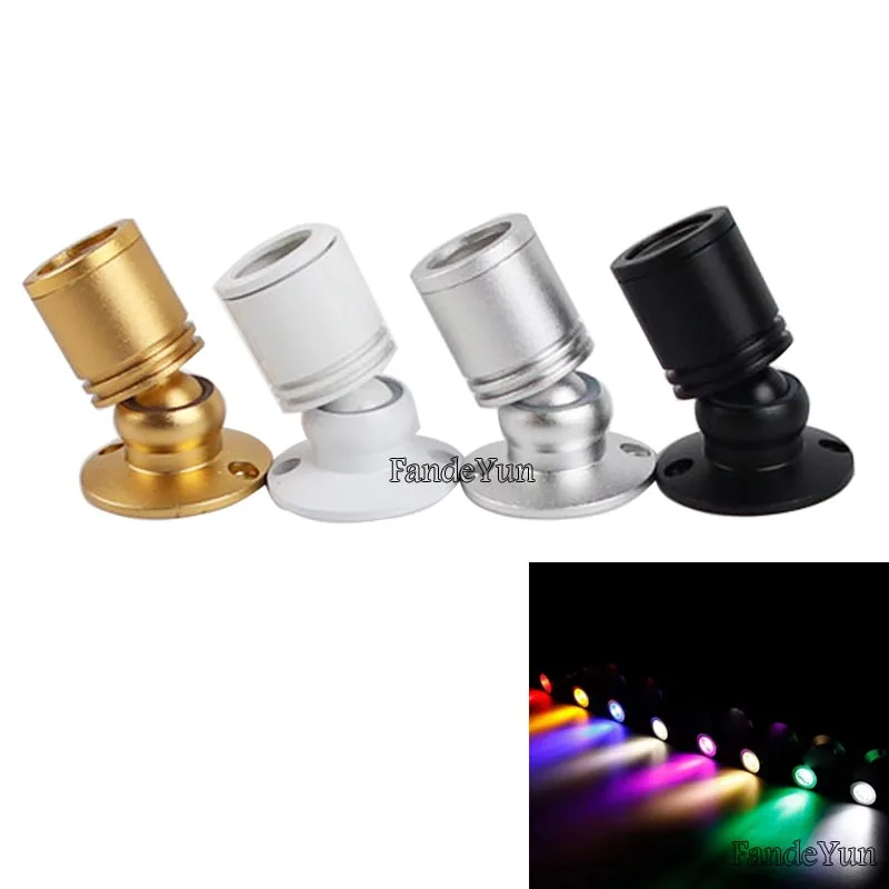 Led Downlight Led Spotlight Smart Led Light Bulb Dimmable LED Spotlights led ceiling Down lights 1W 3W AC85-265V Surface Mounted Light bulbs for cabinet counter showcase DC12V