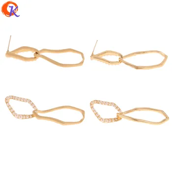 

Cordial Design 40Pcs 13*50MM Jewelry Accessories/Hand Made/Earrings Stud/Imitation Pearl/Loop Shape/DIY Making/Earring Findings
