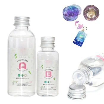 

2.5:1 Volume Crystal Glue Tool Transparent No Whitening Epoxy 100G Best Price