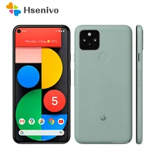 Htc google pixel 5 remodelado-original desbloqueado 4g celular celular 16mp câmera 128gb barato telefone livre shipping1year garantia