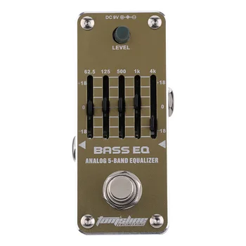 

Hot New AEB-3 Bass EQ Analog 5-Band Equalizer Electric Guitar Effect Pedal Mini Single Effect with True Bypass