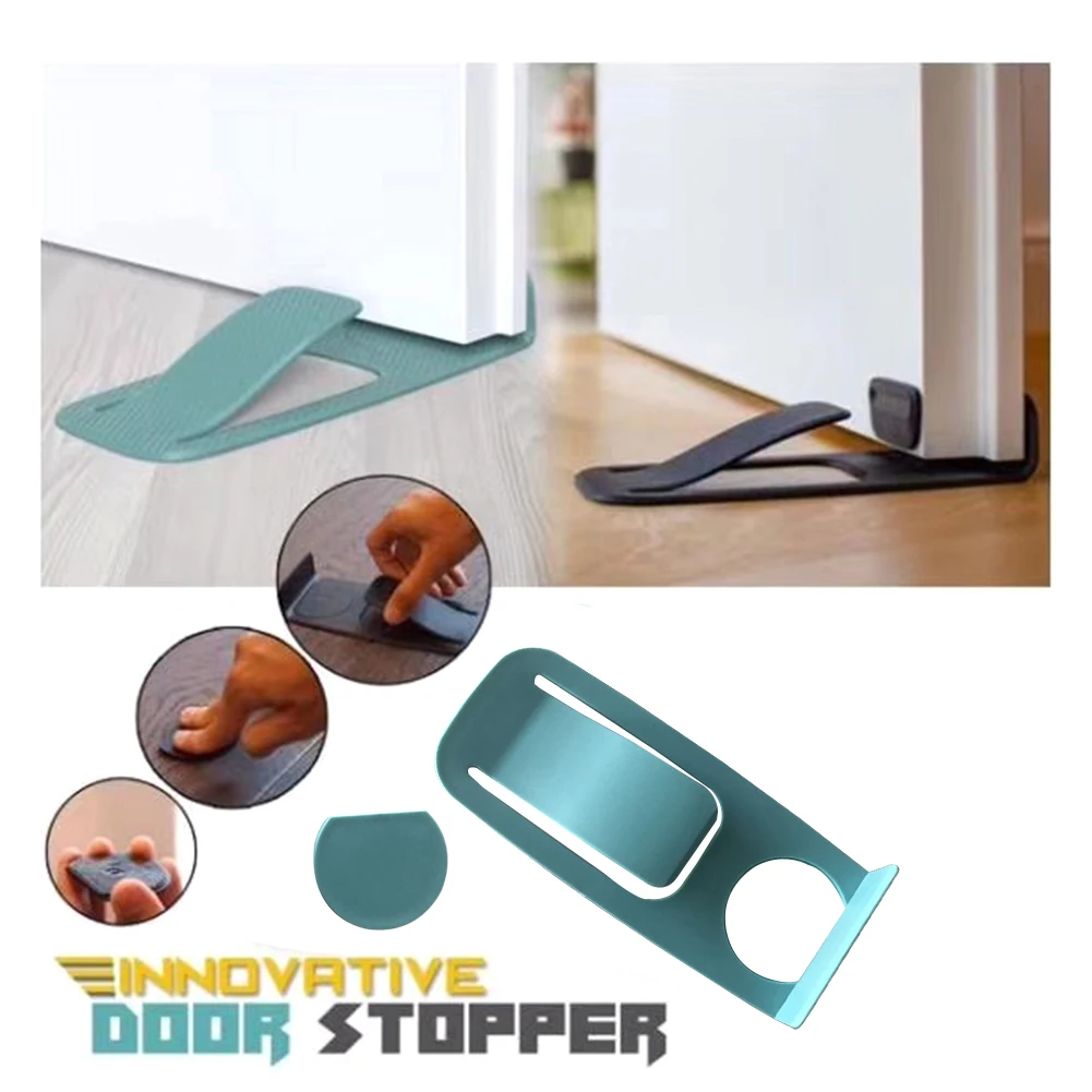 

Spring Innovative Door Stopper Properly Holds Your Door Open Door Wedge Holder Door Stops Safety Protector