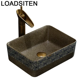 Encimera Bassin Lavandino-Fregadero Para baño, Lavabo, lavamanos, color negro