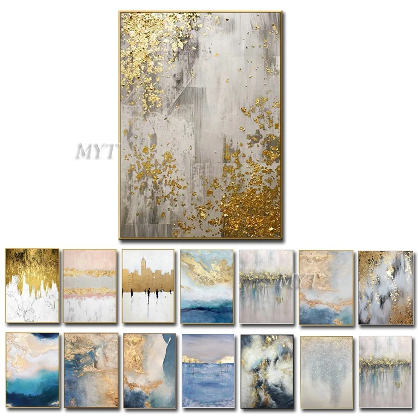 Günstige Abstrakte Ölgemälde auf Leinwand Wand Bilder für Wohnzimmer Decor Hohe Qualität Pop Kunst Palette Messer Malerei