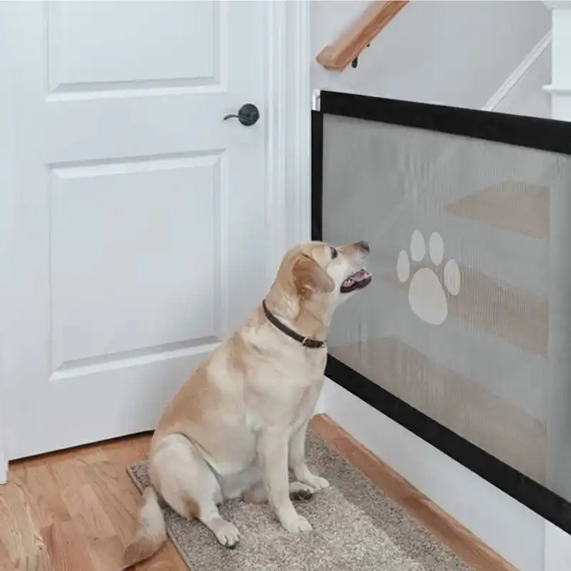 pet safety door guard retractable