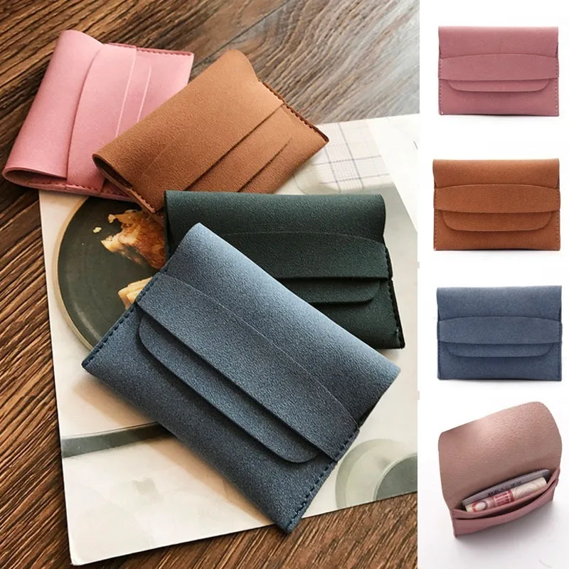 

Clearance Sale Leather Coin Purse Women Small Wallet Change Purses Mini Zipper Money Bags Children's Pocket Wallets Key Holder