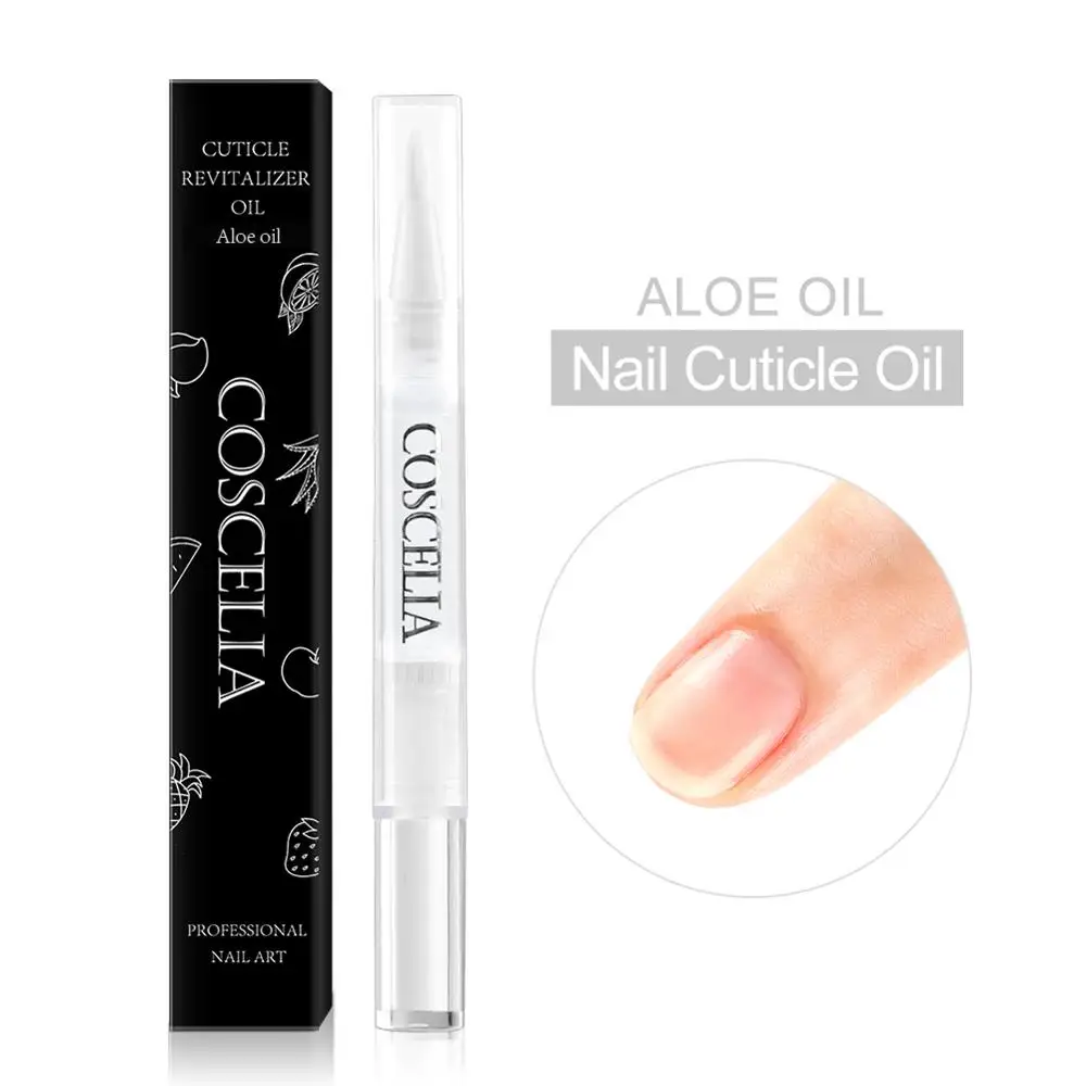 Aloe Vera 1 шт., новинка, восстанавливающее Масло для кутикулы, фруктовый дизайн ногтей, лечение, маникюр, смягчающая ручка, инструмент для ногтей, Масло для кутикулы, для ногтей, макияж, масло для ногтей - Цвет: Aloe Vera