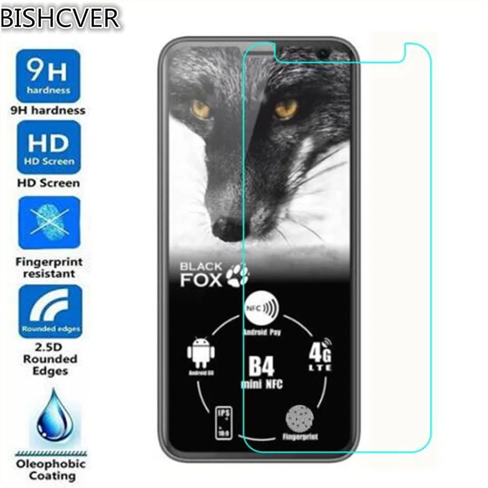Закаленное стекло для Black Fox B4 mini NFC Защитная пленка экрана 2.5D 9H Премиум