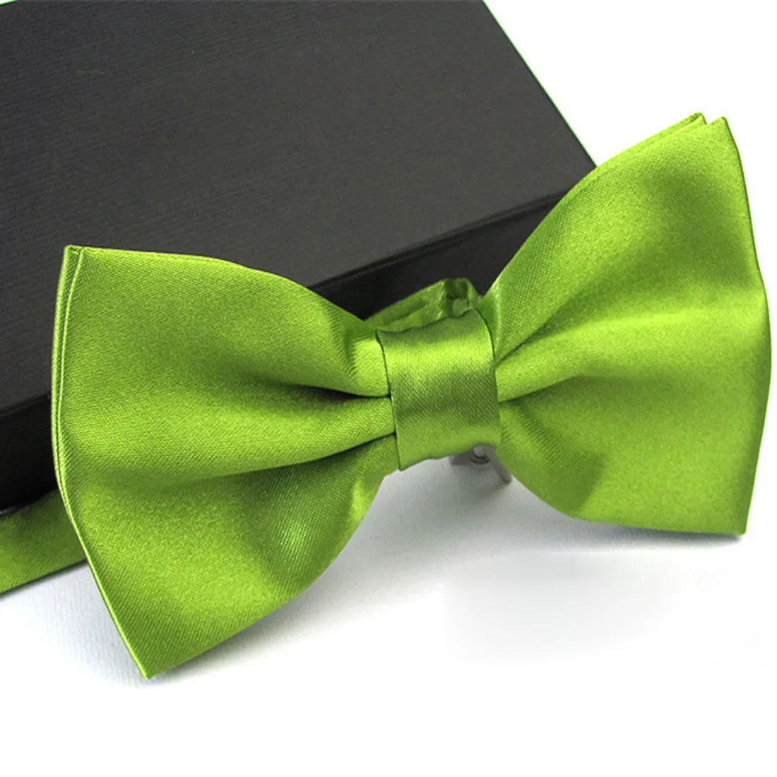 21 Hot Sale 1PC Gentleman Men Classic Satin Bowtie Necktie For Wedding Party Adjustable Male Butterfly Bow tie knot For Man Gifts - Цвет: 21