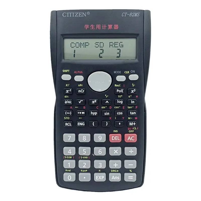 Handheld scientific calculator portable multi function teaching calculator AXYF 3