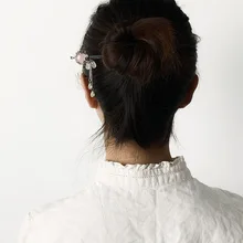 Новинка, круглые розовые стразы, подвеска с кисточкой, винтажный стиль, бохо, Модная элегантная Гламурная шпилька для девочек, Шпилька для женщин, ювелирное изделие