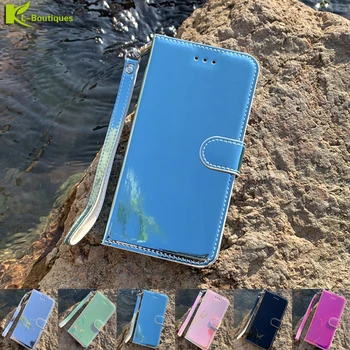 

Y6(2019) Leather Cases For Fundas Huawei Y6 2019 Case For Coque Huawei Y6 2019 Y62019 Mirror Flip Stand Cover Wallet Phone Bag