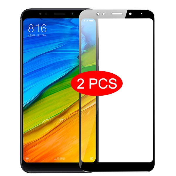 2 шт. закаленное стекло для Xiaomi Redmi 5 plus 6 6A 7 7A 8 8A защита экрана xiomi redmi note pro 8T