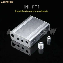 MINI RA1 Portable headphone amplifier dedicated chassis Silver matte shell box