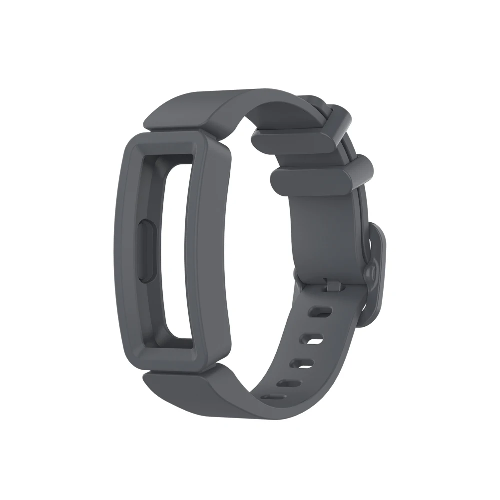 09 GRAY Для Fitbit ace2 серии два цвета мягкий силиконовый браслет ремешок спортивные часы водонепроницаемый Браслет замена дополнительный спортивный ремешок - Цвет: 09 GRAY