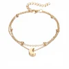 Moon Anklet Gold
