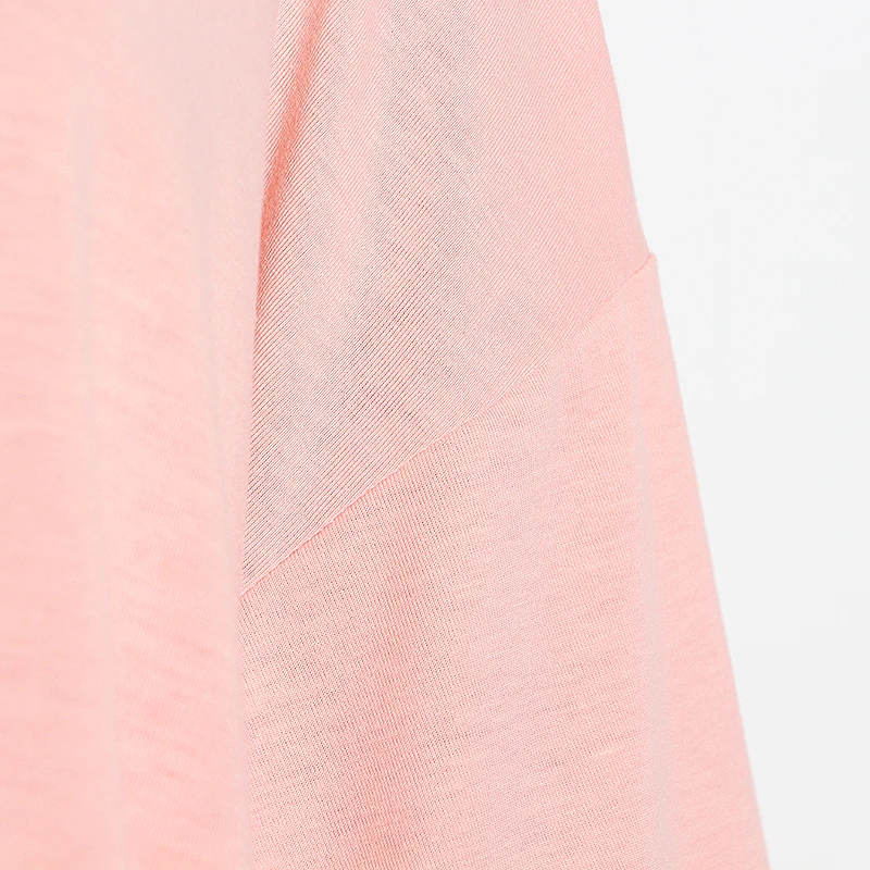 细节 (3).JPG TWOTWINSTYLE Elegant Patchwork Hit Color Dress Women O Neck Half Sleeve Oversize Casual Midi Dresses Female 2020 Summer Clothes