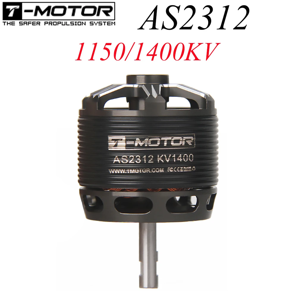 

T-MOTOR AS2312 Long Shaft KV1150 1400KV Brushless Motor for Fixed Wing RC Drone