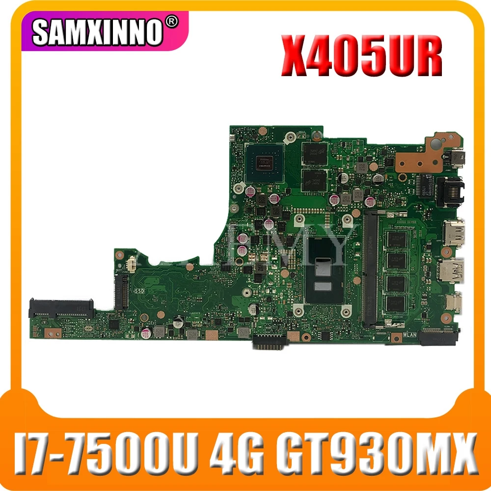 Akemy X405UR For ASUS X405U X405UN X405UR X405URR X405URP X405UQ X405UF Laotop Mainboard X405UR Mot