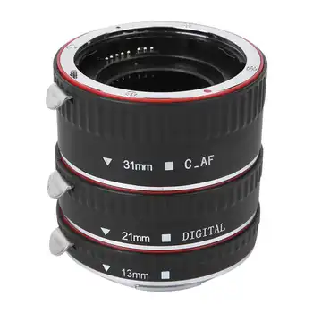 

lens holder Plastic Lightweight Silver Copper Alloy Automatic Focusing Macro Lens Contacting Adapter Ring for Canon EOS Mount