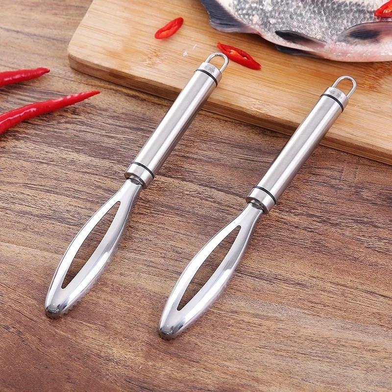 1PC Fish Scales Scraping Graters Kitchen Tools Accessories Fast Remove Fish Cleaning Peeler Scraper Fish Bone Tweezers Stainless|Seafood Tools| - AliExpress