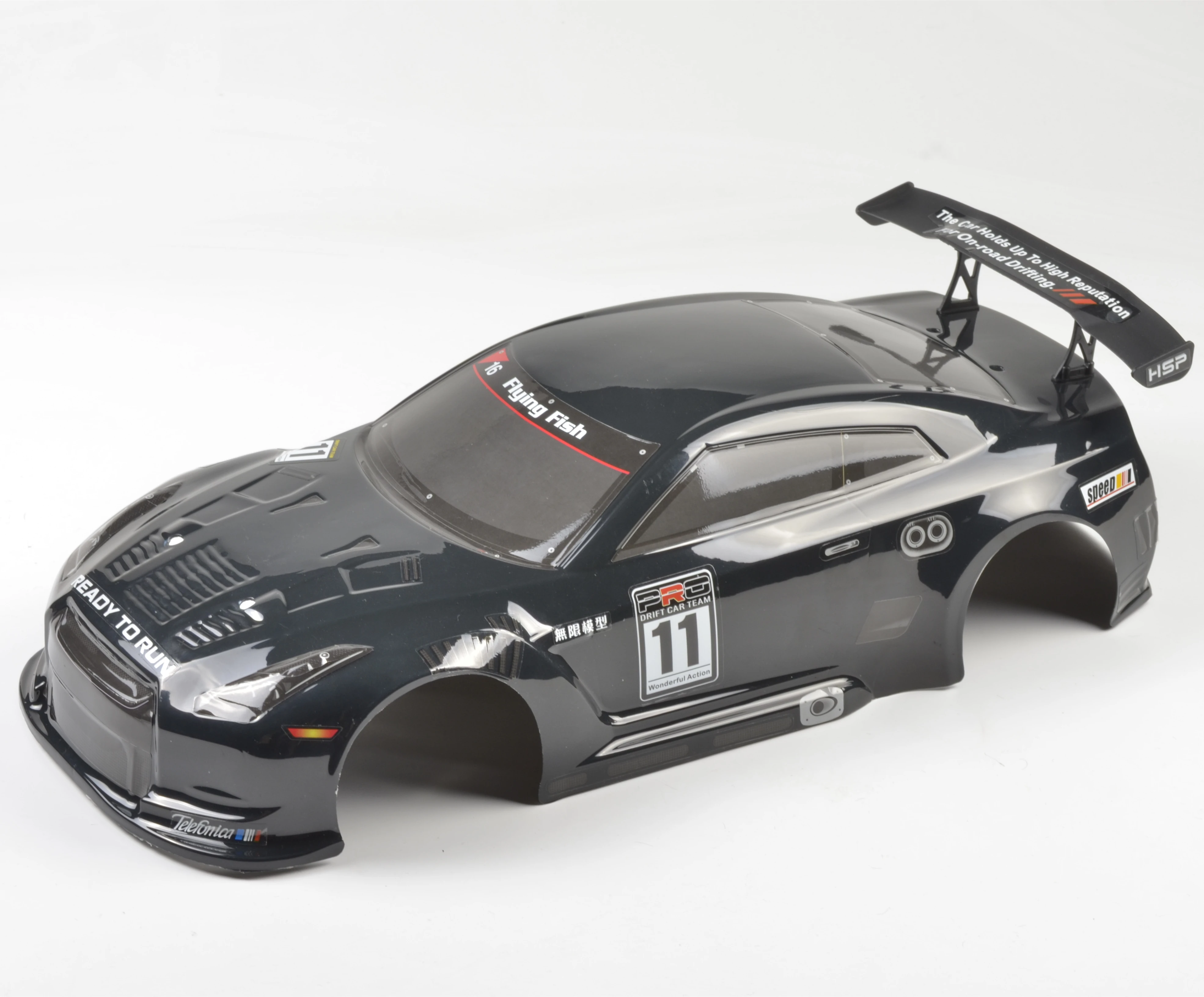 

HSP RC body housing for HSP Redcat exceeds 1/10 scale 4wd on road race Drift with stickers