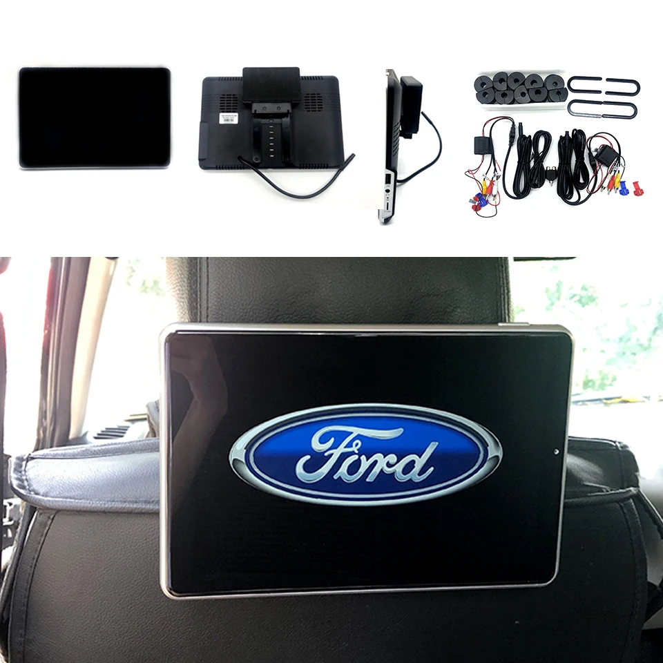 Для Ford Escape 10,1 дюймов 2G + 16G 4K HD 1080P IPS экран сенсорный Wifi Android 10,0 система подголовник автомобиля DVD с монитором Для Ford Escape 10,1 дюймов 2G + 16G 4K HD 1080P IPS экран сенсорный Wifi Android 10,0 система подголовник автомобиля DVD с монитором