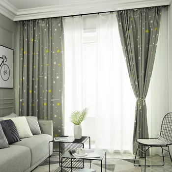 

Tropical Forest Palm Leaf Print Shading Curtains For Living Dining Room Bedroom Home Decoration